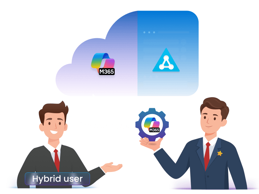 Easily Delegate Microsoft 365 Tasks in Hybrid Environments